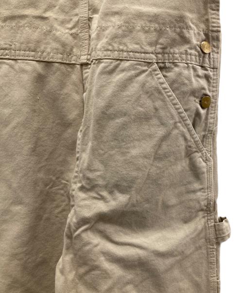 CarHartt（カーハート）CarHartt (カーハート) サロペット ベージュ サイズ:FREEの古着・服飾アイテム