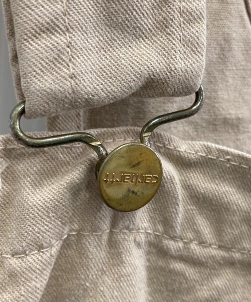 CarHartt（カーハート）CarHartt (カーハート) サロペット ベージュ サイズ:FREEの古着・服飾アイテム