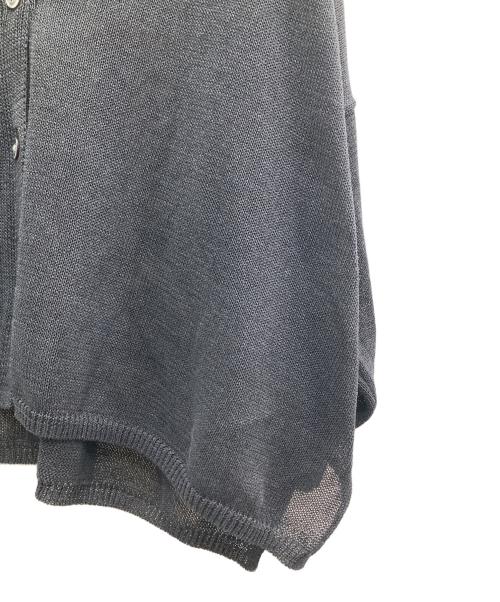 Spick and Span（スピック＆スパン）Spick and Span (スピックアンドスパン) ペーパーヤーンカーディガン ブラック サイズ:FREEの古着・服飾アイテム