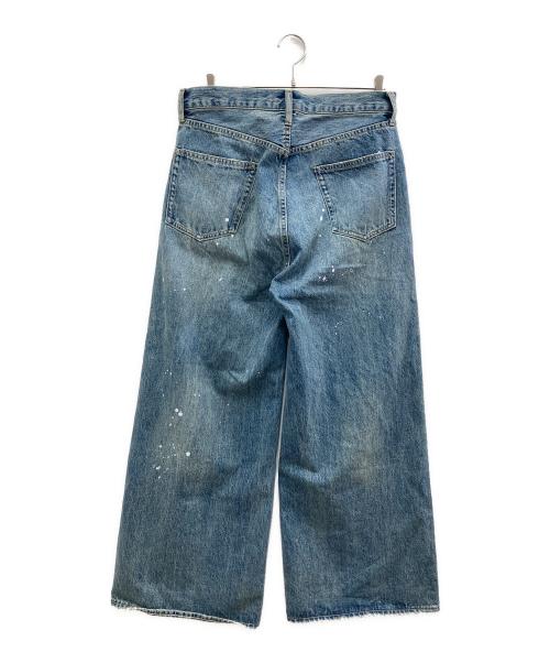 Loungedress（ラウンジドレス）Loungedress (ラウンジドレス) ヴィンテージライクワイドデニムパンツ インディゴ サイズ:Mの古着・服飾アイテム