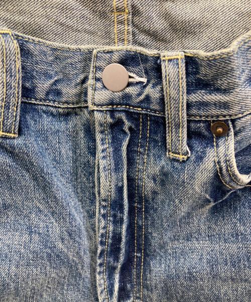 Loungedress（ラウンジドレス）Loungedress (ラウンジドレス) ヴィンテージライクワイドデニムパンツ インディゴ サイズ:Mの古着・服飾アイテム