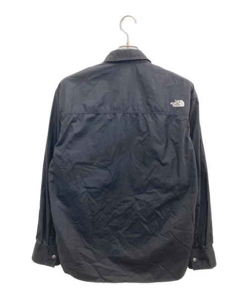 THE NORTH FACE（ザ ノース フェイス）THE NORTH FACE (ザ ノース フェイス) Nuptse L/S Shirt ブラック サイズ:Lの古着・服飾アイテム