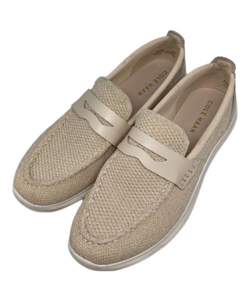 COLE HAAN（コールハーン）COLE HAAN (コールハーン) スティッチライト ローファー ベージュ サイズ:7の古着・服飾アイテム