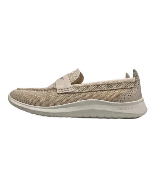 COLE HAAN（コールハーン）COLE HAAN (コールハーン) スティッチライト ローファー ベージュ サイズ:7の古着・服飾アイテム