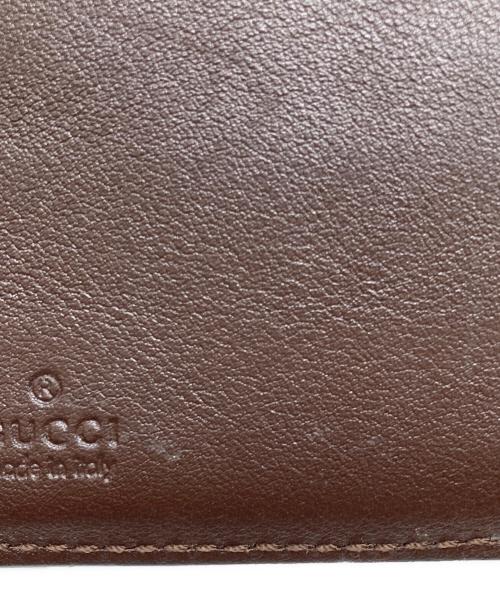GUCCI（グッチ）GUCCI (グッチ) 長財布 ブラウンの古着・服飾アイテム