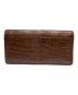 GUCCI (グッチ) 長財布 ブラウン：12000円