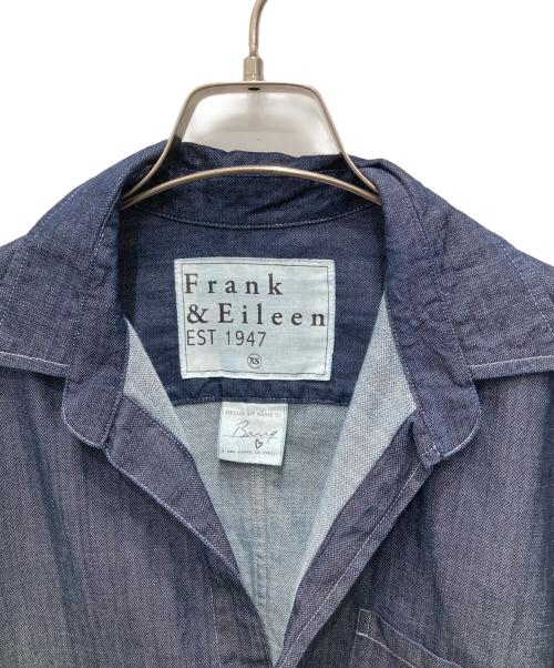 Frank&Eileen（フランクアンドアイリーン）Frank&Eileen (フランクアンドアイリーン) スキッパーデニムシャツ ブルー サイズ:XS 未使用品の古着・服飾アイテム