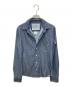 Frank&Eileen（フランクアンドアイリーン）の古着「スキッパーデニムシャツ」｜ブルー