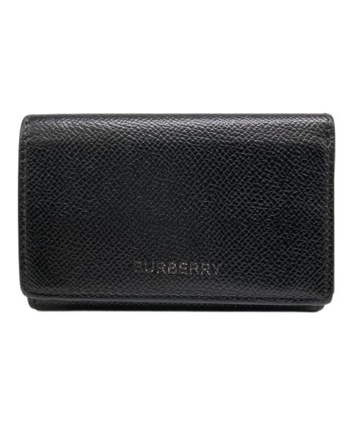 BURBERRY（バーバリー）BURBERRY (バーバリー) コンパクトウォレット ブラックの古着・服飾アイテム