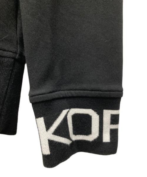 MICHAEL KORS（マイケル・コース）MICHAEL KORS (マイケルコース) ロゴトリムスウェット ブラック サイズ:Sの古着・服飾アイテム