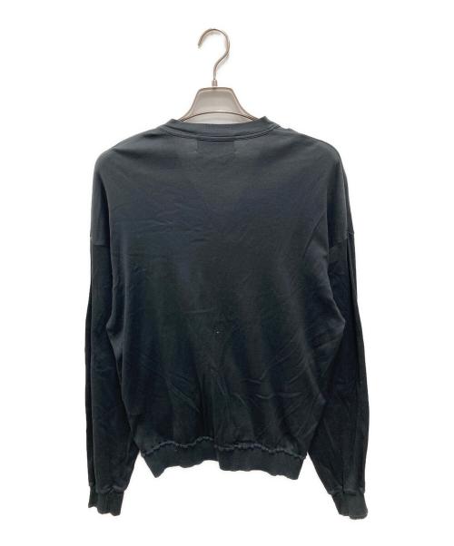 TOMORROW LAND（トゥモローランド）TOMORROW LAND (トゥモローランド) コットンフライス ビッグカーディガン ブラック サイズ:Sの古着・服飾アイテム