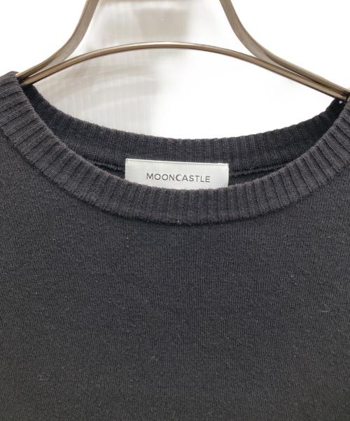 MOONCASTLE（ムーンキャッスル）MOONCASTLE (ムーンキャッスル) ICE COTTON MOCK NECK ブラック サイズ:Lの古着・服飾アイテム