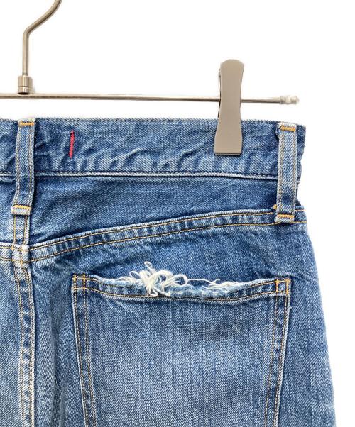 RED CARD（レッドカード）RED CARD (レッドカード) ワイドデニムパンツ インディゴ サイズ:25の古着・服飾アイテム