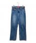 RED CARD（レッドカード）の古着「ワイドデニムパンツ」｜インディゴ