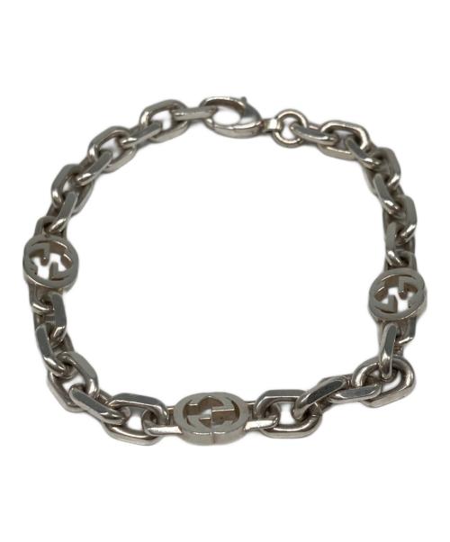 GUCCI（グッチ）GUCCI (グッチ) インターロッキングチェーン ブレスレットの古着・服飾アイテム