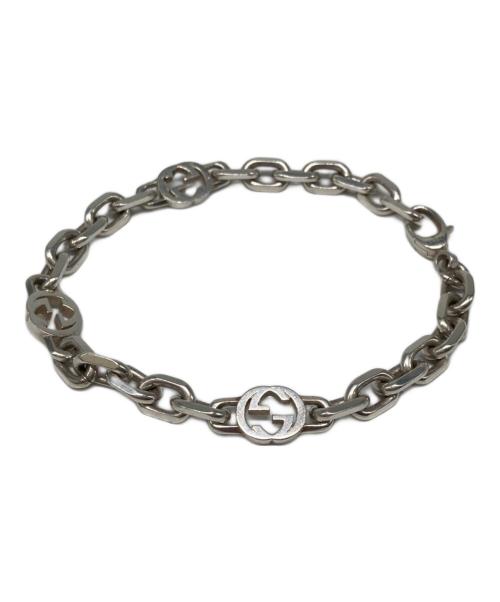 GUCCI（グッチ）GUCCI (グッチ) インターロッキングチェーン ブレスレットの古着・服飾アイテム