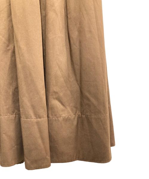 HER LIP TO（ハーリップトゥ）Her lip to (ハーリップトゥ) Saint-Michel Volume Skirt ブラウン サイズ:Sの古着・服飾アイテム