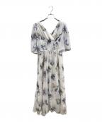 HER LIP TOハーリップトゥ）の古着「Rose Bouquet Dress」｜ホワイト