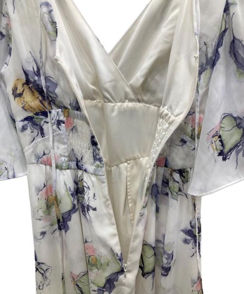 HER LIP TO（ハーリップトゥ）Her lip to (ハーリップトゥ) Rose Bouquet Dress ホワイト サイズ:Sの古着・服飾アイテム