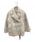 HER LIP TO（ハーリップトゥ）の古着「Odette Wool Blend Coat」｜アイボリー