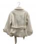 HER LIP TO (ハーリップトゥ) Odette Wool Blend Coat アイボリー サイズ:S：10000円
