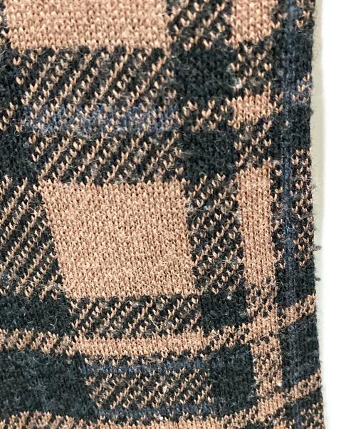 HER LIP TO（ハーリップトゥ）Her lip to (ハーリップトゥ) Check Jacquard Knit Dress ブラウン サイズ:Sの古着・服飾アイテム