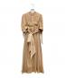 Her lip to（ハーリップトゥ）の古着「Victoria park long dress」｜ブラウン