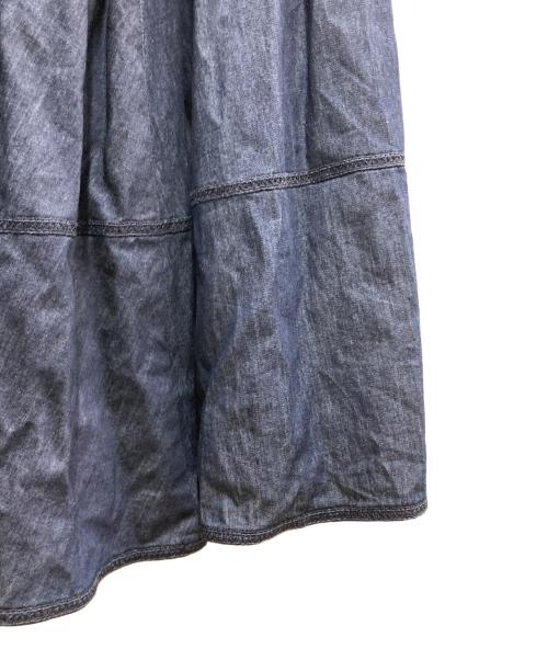 HER LIP TO（ハーリップトゥ）Her lip to (ハーリップトゥ) Eternal Lace Trimmed Dress ネイビー サイズ:Ｓの古着・服飾アイテム