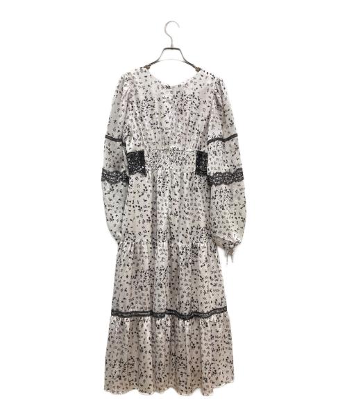 HER LIP TO（ハーリップトゥ）Her lip to (ハーリップトゥ) Bouquet Long Dress アイボリー サイズ:Sの古着・服飾アイテム