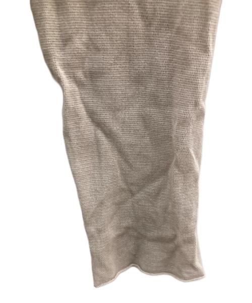 Plage（プラージュ）Plage (プラージュ) メッシュシアーロンT ベージュ サイズ:サイズ記載なしの古着・服飾アイテム