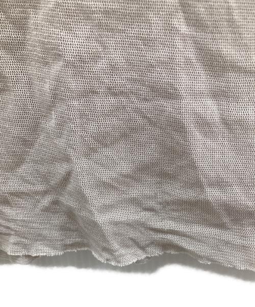 Plage（プラージュ）Plage (プラージュ) メッシュシアーロンT ベージュ サイズ:サイズ記載なしの古着・服飾アイテム