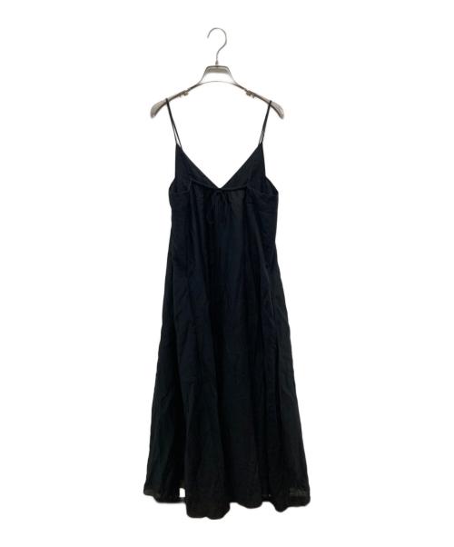 IENA（イエナ）IENA (イエナ) エアリーキャミワンピース ブラック サイズ:記載なしの古着・服飾アイテム