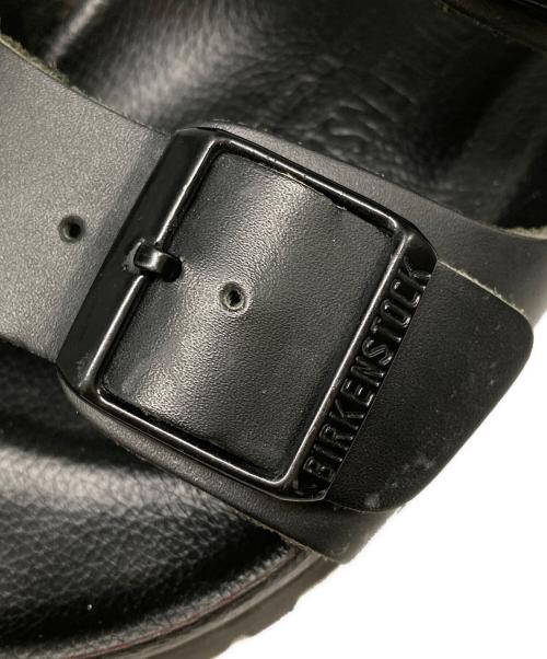 BIRKENSTOCK（ビルケンシュトック）BIRKENSTOCK (ビルケンシュトック) アリゾナオールレザーサンダル ブラック サイズ:36の古着・服飾アイテム