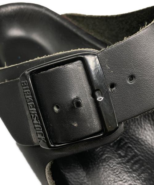 BIRKENSTOCK（ビルケンシュトック）BIRKENSTOCK (ビルケンシュトック) アリゾナオールレザーサンダル ブラック サイズ:36の古着・服飾アイテム