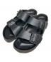 BIRKENSTOCK（ビルケンシュトック）の古着「アリゾナオールレザーサンダル」｜ブラック