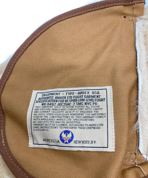 AVIREX（アヴィレックス）AVIREX (アヴィレックス) B-3 ムートンフライトジャケット ブラウン サイズ:40の古着・服飾アイテム
