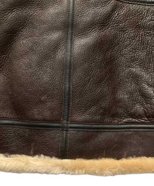 AVIREX（アヴィレックス）AVIREX (アヴィレックス) B-3 ムートンフライトジャケット ブラウン サイズ:40の古着・服飾アイテム