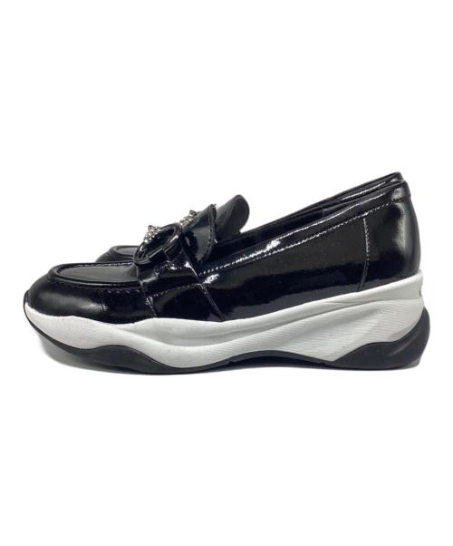 +DIANA（プラスダイアナ）+DIANA (プラスダイアナ) エナメルシューズ ブラック サイズ:23.5cmの古着・服飾アイテム