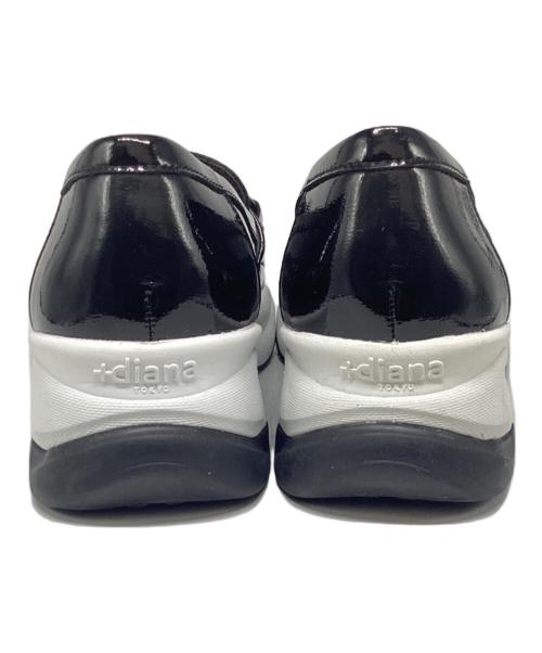 +DIANA（プラスダイアナ）+DIANA (プラスダイアナ) エナメルシューズ ブラック サイズ:23.5cmの古着・服飾アイテム