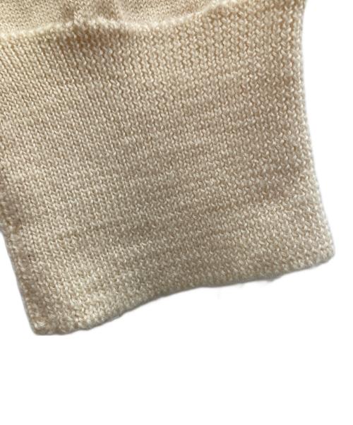 ROBE DE CHAMBRE COMME DES GARCONS（ローブドシャンブル コムデギャルソン）ROBE DE CHAMBRE COMME DES GARCONS (ローブドシャンブル コムデギャルソン) ニット アイボリー サイズ:表記無し(実寸ご確認ください）の古着・服飾アイテム