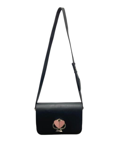 Kate Spade（ケイトスペード）Kate Spade (ケイトスペード) ニコラ ツイストロックショルダーバッグ ブラックの古着・服飾アイテム