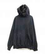 CUP AND CONEカップアンドコーン）の古着「プルオーバーパーカー」｜ブラック