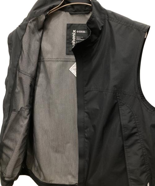 +PHENIX（フェニックス）+PHENIX (プラスフェニックス) FREAK'S STORE (フリークストア) GORE-TEX INFINIUM WINDSTOPPER VEST ブラック サイズ:Lの古着・服飾アイテム