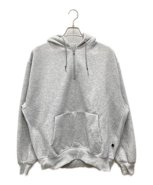 DAIWA PIER39（ダイワ ピア39）DAIWA PIER39 (ダイワ ピア39) TECH HALF ZIP SWEAT SHIRTS/テク ハーフ ジップ スウェット シャツ グレー サイズ:Lの古着・服飾アイテム