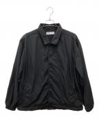 UNIVERSAL PRODUCTS.ユニバーサルプロダクツ）の古着「NYLON SHELL COACH JACKET/ナイロン シェル コーチ ジャケット」｜ブラック