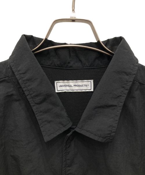 UNIVERSAL PRODUCTS.（ユニバーサルプロダクツ）UNIVERSAL PRODUCTS. (ユニバーサルプロダクツ) NYLON SHELL COACH JACKET/ナイロン シェル コーチ ジャケット ブラック サイズ:2の古着・服飾アイテム