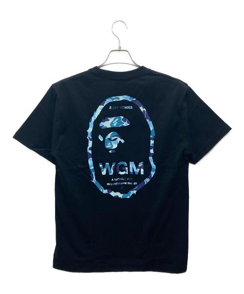 A BATHING APE（ア ベイシング エイプ）A BATHING APE (ア ベイシング エイプ) ABC CAMO WGM APE HEAD TEE ブラウン サイズ:Mの古着・服飾アイテム