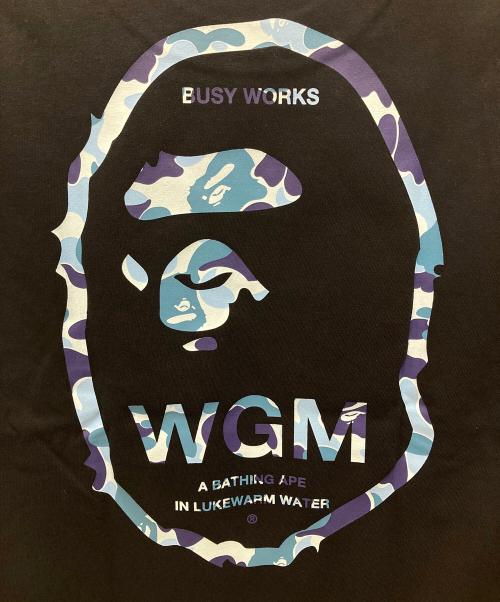 A BATHING APE（ア ベイシング エイプ）A BATHING APE (ア ベイシング エイプ) ABC CAMO WGM APE HEAD TEE ブラウン サイズ:Mの古着・服飾アイテム