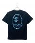 A BATHING APE (ア ベイシング エイプ) ABC CAMO WGM APE HEAD TEE ブラウン サイズ:M：6000円