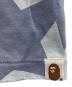 中古・古着 A BATHING APE (ア ベイシング エイプ) スタープリントTシャツ ブルー サイズ:L：4000円